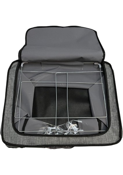 1 Adetçelik Çerçeveli Dolap Içi Düzenleyici 48X38X28 Raf Saklama Organizer Imperteks Keten Pencerel fiyatları