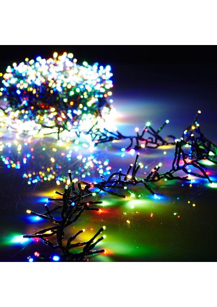 Noel Işığı 4 Metre Pirinç LED Işık Renkli LED Işık Yılbaşı Ağacı Işığı Modlu 220 V Dekor LED Işık fiyatları