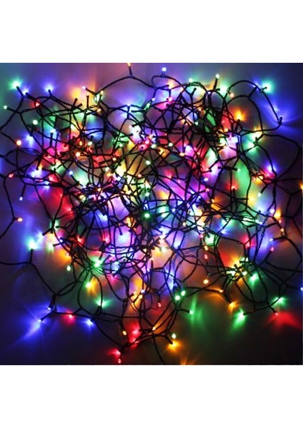 Noel Işığı 4 Metre Pirinç LED Işık Renkli LED Işık Yılbaşı Ağacı Işığı Modlu 220 V Dekor LED Işık modelleri