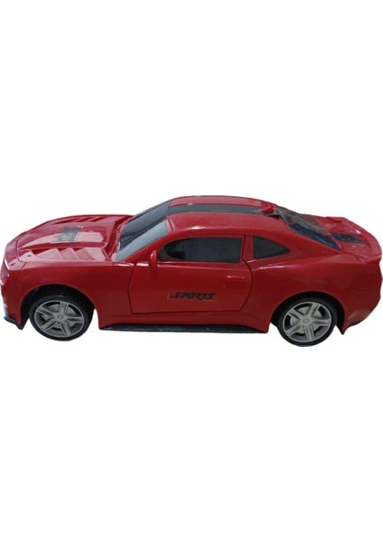 Çarp Dön Işıklı Sesli Camaro Kırmızı - CMR-063