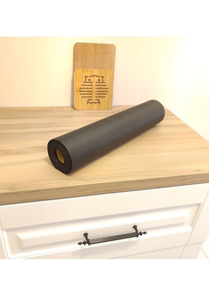 Yapışabilir Çekmece Düzenleyici / Raf Örtüsü Kaymaz Siyah Antiyel Kumaş 9mt Kendin Kes indirimleri