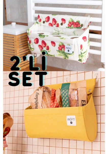 2'li Çok Amaçlı Düzenleyici Banyo Mutfak ve Odalarda Düzeni Sağlayan Organızer