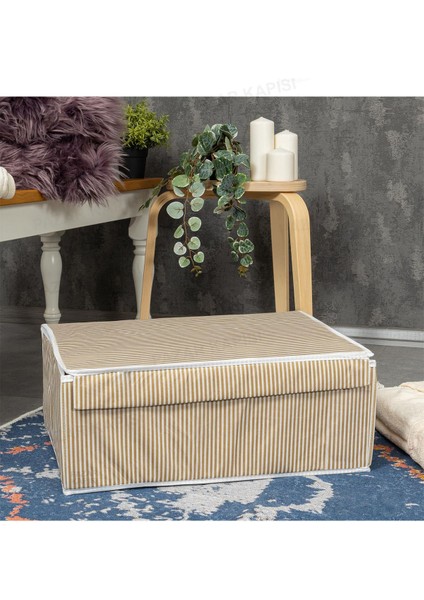 Tekno Trust Çok Amaçlı Kutu Baza Boy Kahverengi Çizgili 50 x 40 x 19 cm fiyatları