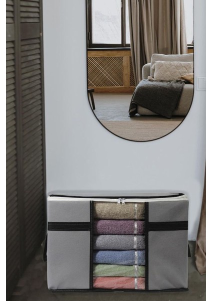 Tekno Trust 5 Adet Pencereli Kazak Hurcu- 50 x 40 x 30(ANTRASİT) modelleri