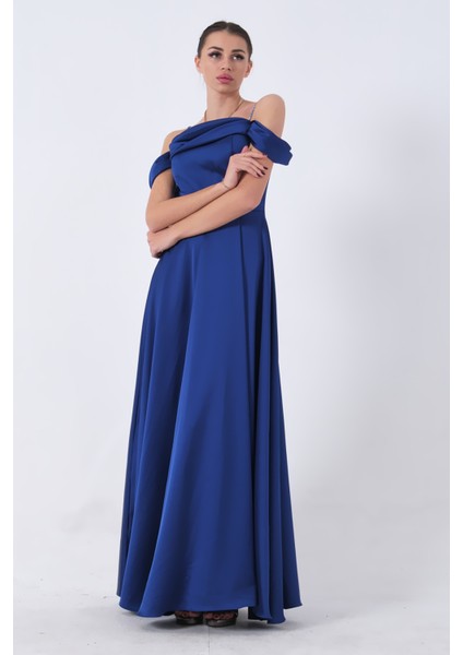 Parliament Taş Askılı Düşük Kol Saten Abiye 0806118.311 fiyatları