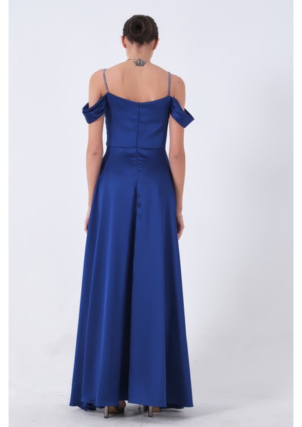 Parliament Taş Askılı Düşük Kol Saten Abiye 0806118.311 fırsatları