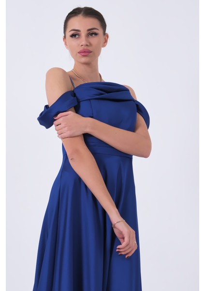 Parliament Taş Askılı Düşük Kol Saten Abiye 0806118.311 indirimleri