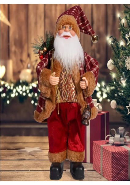 Tekno Trust Noel Baba 30 cm | Santa Claus | Yılbaşı Süsleri | Yeniyıl Parti Malzemeleri | Noel Dekor