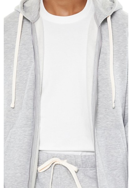 F21 Polar Fermuarlı Kapüşonlu Sweatshirt fırsatları