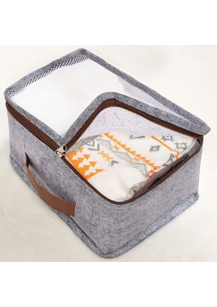Tekno Trust Hastane Çıkışı 6 Parça Bavul Valiz Düzenleyici Organizer Derili Keçe Gri modelleri