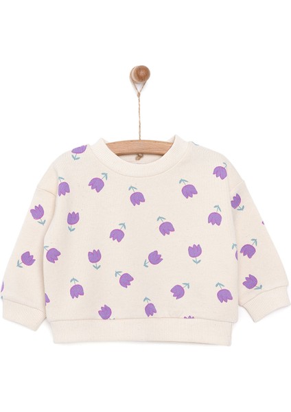 Tulip Kız Sweatshirt Kız Bebek