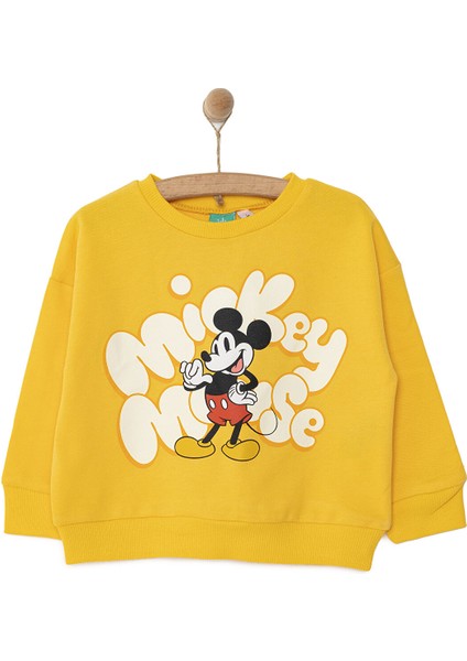 Mickey Mouse Erkek Sweatshirt Erkek Bebek