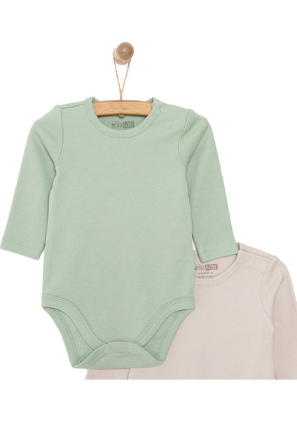 Erkek 2li Uzun Kol Body Erkek Bebek modelleri
