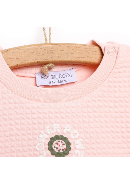 Yenidoğan Sweatshirt-Patikli Alt Kız Bebek