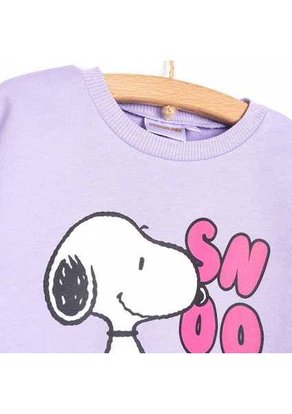 Snoopy Snoopy Kız Sweatshirt Kız Bebek