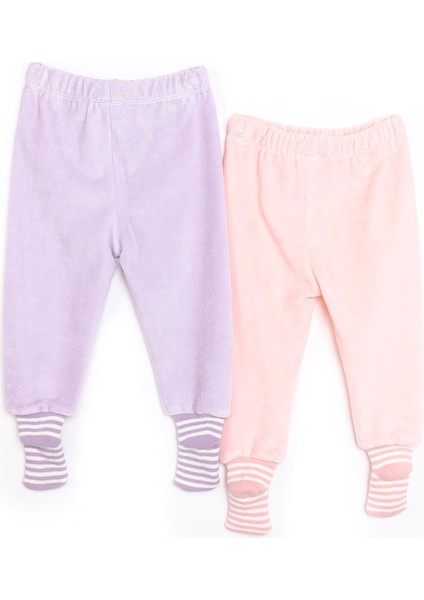 2li Kadife Çoraplı Pantolon Kız Bebek fiyatları