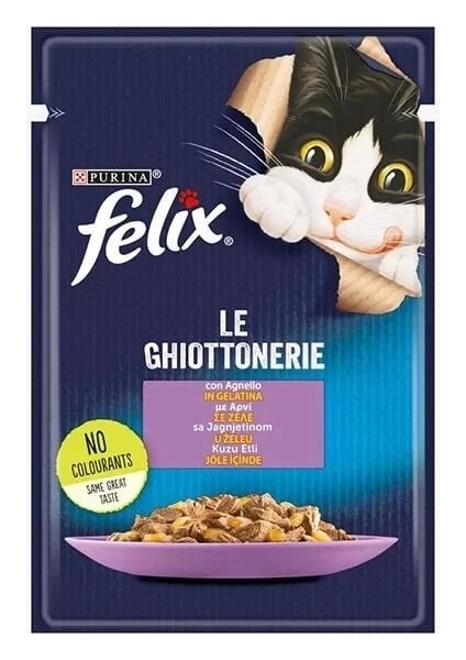 Sensations Taze Jöle Içerisinde Kuzu Etli Yetişkin Konserve Kedi Maması 85 gr