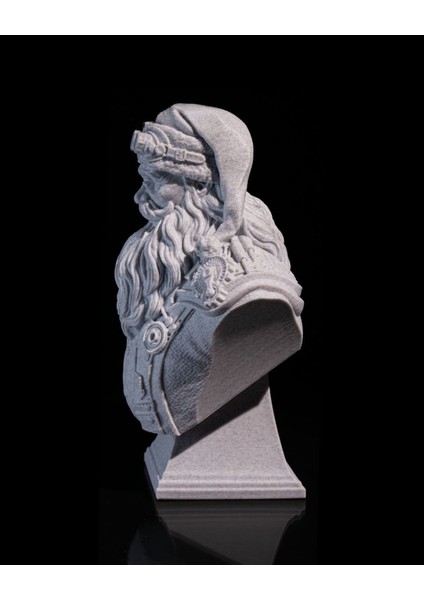 Tekno Trust Yılbaşı Noel Baba Büst Steampunk Noel Baba Büst 15CM