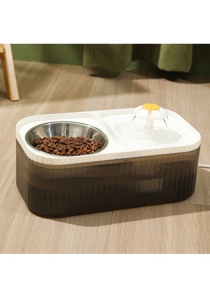 Hazneli Çelik Taslı Kedi-Köpek Mama ve Su Kabı Seti 3l (Yurt Dışından) fiyatları