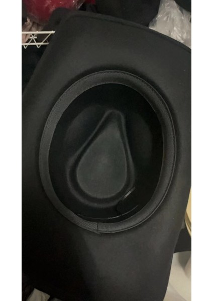 Sonbahar ve Kış Yün Yünlü Erkek ve Kadın Batı Kovboy Şapkaları Kırışık Önleyici Şapkalar (Yurt Dışından) fırsatları