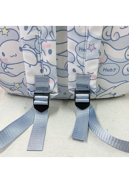Cinnamoroll Üç Parçalı Okul Çantası, 3-6. Sınıflardaki Ilkokul Öğrencileri Için Karikatür Büyük Kapasiteli Sırt Çantası (Yurt Dışından)