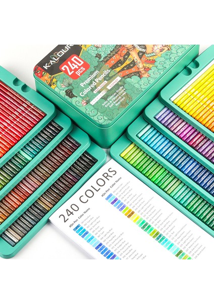 KALOUR240 Renkli Kurşun Kalem Seti (Yurt Dışından) fırsatları
