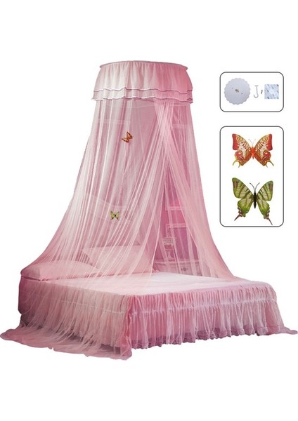 Yatak Gölgelik Tek Girişli Ince Örgü Cibinlik (Yurt Dışından)