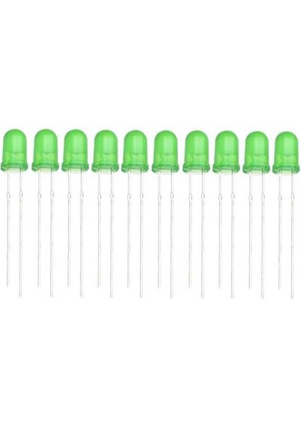 5mm Yeşil LED Paketi - 50 Adet