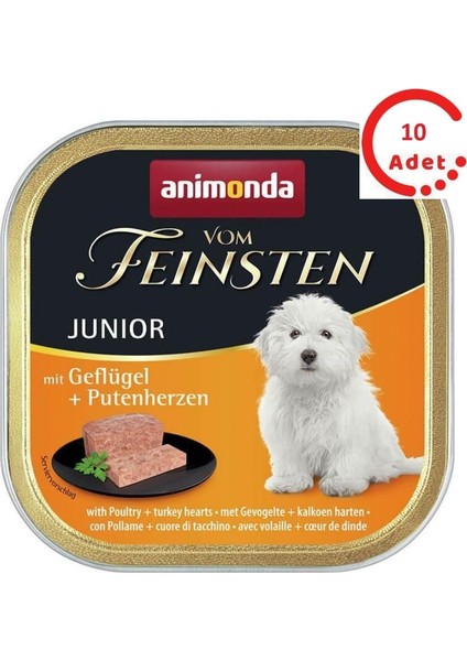 Kümes Hayvanli ve Hindili Yavru Köpek Konservesi 150 gr x 10 Adet