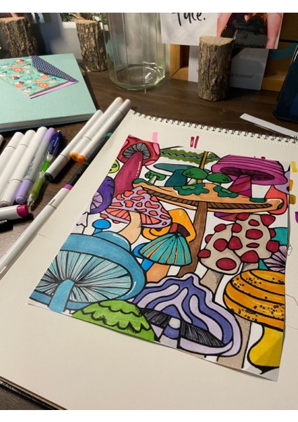 Çizim Defteri, Eskiz Defteri, Marker Çizim Defteri A4 Boyutunda fırsatları