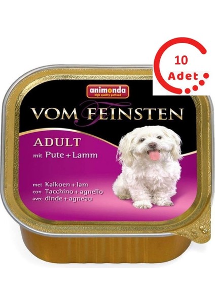 Hindili ve Kuzulu Yetiskin Köpek Konservesi 150 gr x 10 Adet