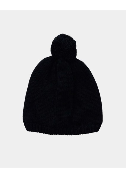 Pomok Tr Kadın Siyah Regular Fit Bere