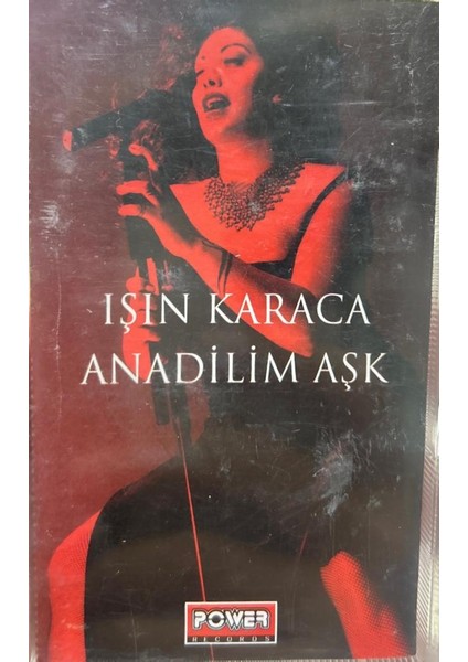 Işın Karaca ‎– Anadilim Aşk 2001 Baskı (Kaset)
