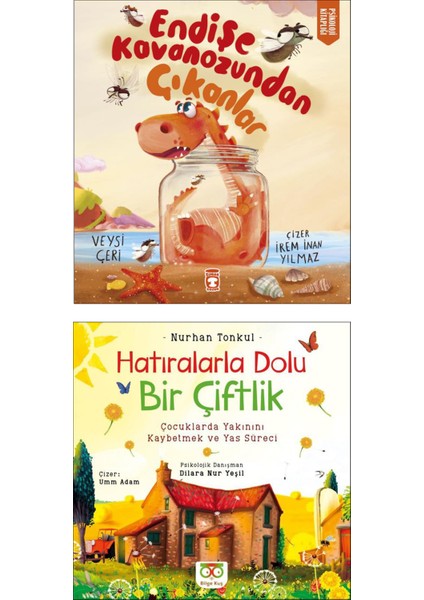 Endişe Kavanozundan Çıkanlar - Hatıralarla Dolu Bir Çiftlik 2 Kitap