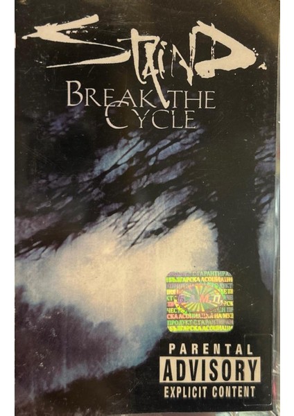 Staind ‎– Break The Cycle 2001 Avrupa Baskı (Kaset)
