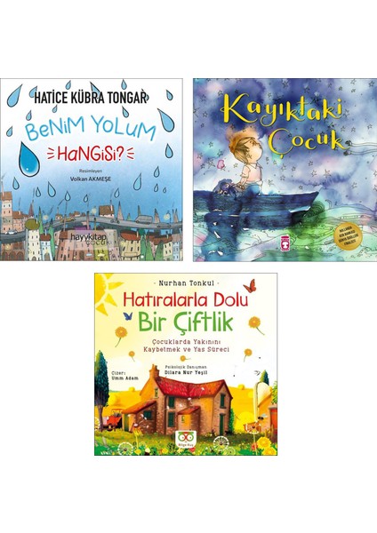 Benim Yolum Hangisi? - Kayıktaki Çocuk - Hatıralarla Dolu Bir Çiftlik 3 Kitap