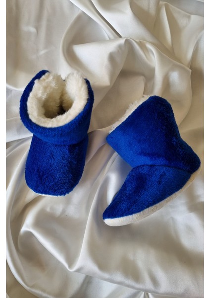 Peluş Bebek Tüylü Kaymaz Taban Patik 0-9 Ay Panduf modelleri