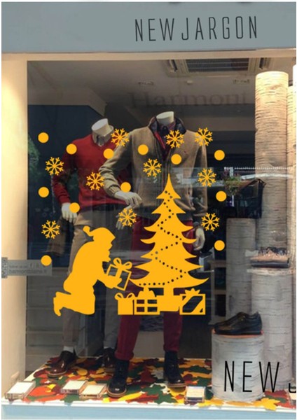Tekno Trust Hediye Paketlerini Ağacın Yanına Getiren Noel Baba Yılbaşı Süslemeleri fırsatları