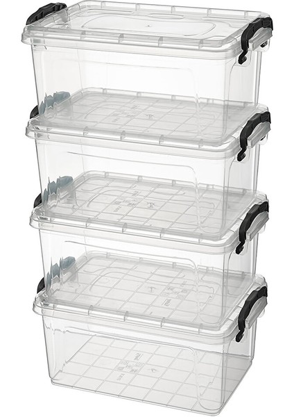 Fit Organizer Saklama Kabı Seti 5 Lt 4 Parça