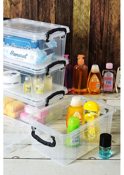 Fit Organizer Saklama Kabı Seti 5 Lt 4 Parça