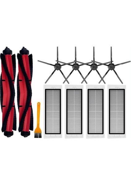 Q5 Q5 + Robot Vakum Yedek Yedek Parça Aksesuarları Ana Yan Fırça Hepa Filtre Toz Torbası (Yurt Dışından)