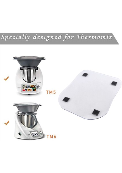 Tm5 Tm6 TM21 TM31 Mikser Blender Anti-Pad Akrilik Ped Tezgah Üstü Mutfak Sürgülü Cihaz Paspasları Için (Yurt Dışından)
