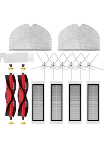 Paspas Istasyonu Için Kendi Kendini Temizleyen Robot Yedek Paspas Temizleme Pedi Güçlü Su Emme Ev Aletleri (Yurt Dışından)