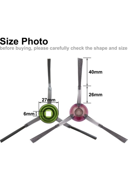 Deebot X1 Turbo ile Uyumlu Hepa Filte Ana Silindir Yan Fırçaları (Yurt Dışından) indirimleri