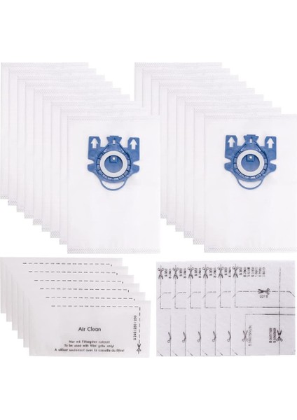3D Gn Verimlilik Torbaları Için Vakum Torbaları, Klasik C1, Komple C1 C2 C3, S227/S240, S270, S400, S2, S5, S8 Serisi (Yurt Dışından)