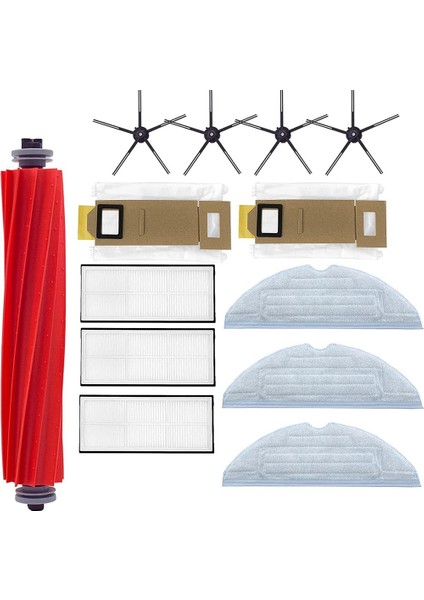 S7 T7S ile Uyumlu Yedek Ana Fırça Tarafı Hepa Filtresi (Yurt Dışından)