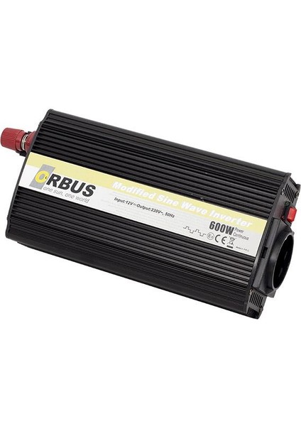 ORBUS 12 VOLT - 600 WATT MODIFIED SINUS INVERTER