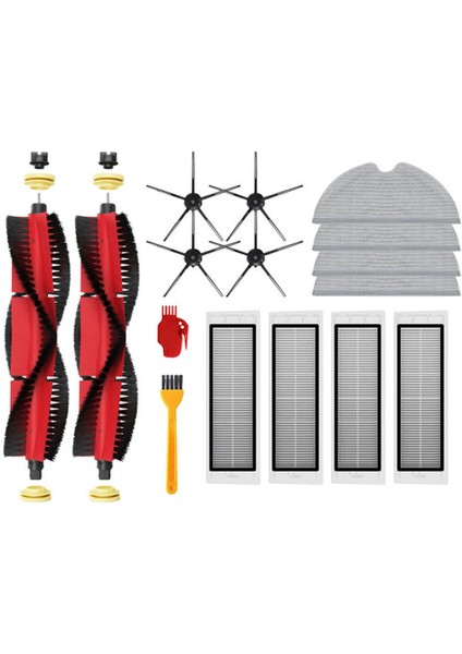 Hepa Filtre Ana Yan Fırça Paspas Bezi S5 S6 Max Saf E4 E5 T6 T4 Elektrikli Süpürge Aksesuarları (Yurt Dışından)
