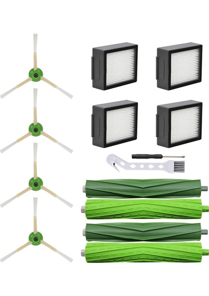 I3 I4 I6 I7 I8 J7 E5 E6 E7 Robotlu Süpürge Için Yedek Parçalar Hepa Filtre Ana Fırça Yan Fırça (Yurt Dışından)