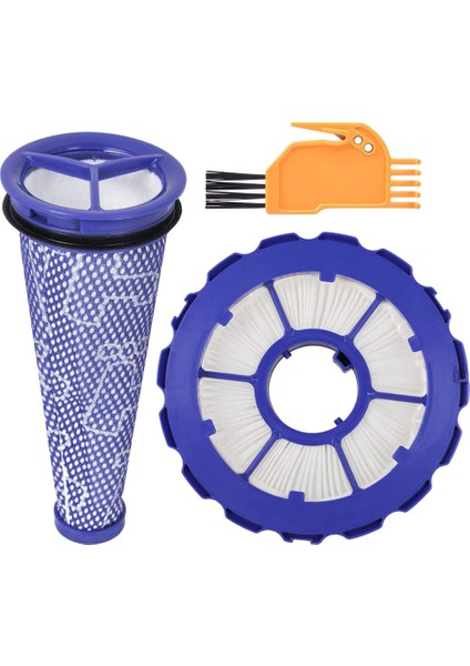 DC50 Yer Süpürgesi Için Ön ve Sonra Motor Hepa Filtresinin Değiştirilmesi, Parçayı Değiştirin 965081-01&965080-01 (Yurt Dışından)